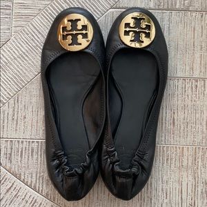 Tori Burch Minnie Travel Ballet Flat, Size 8M